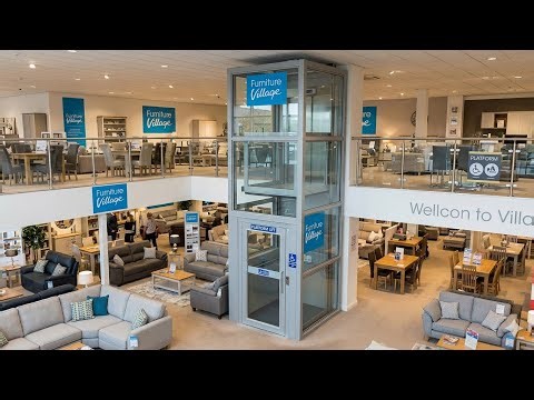 Phoenix Platform Lift @ Furniture Village Wednesbury Gallagher Shopping Park Near J9 of the M6