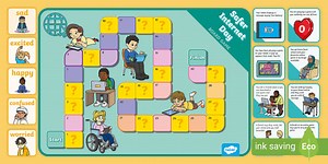 KS1 Safer Internet Day Board Game