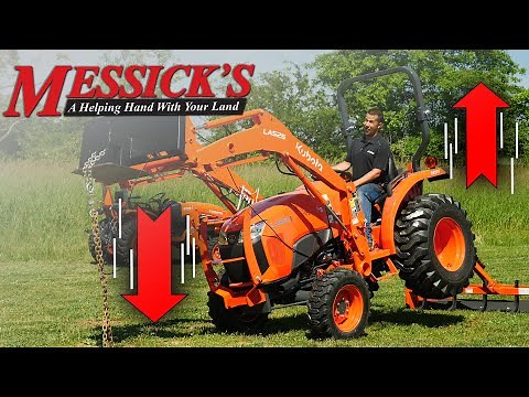 Kubota LX series VS L series - Loader Lift Comparison