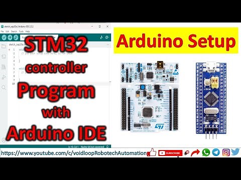 STM32 Program with Arduino || Setup Arduino for STM32 ||