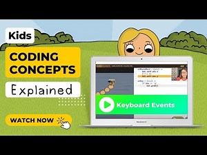 Keyboard Events - Coding Concepts Explained for Kids