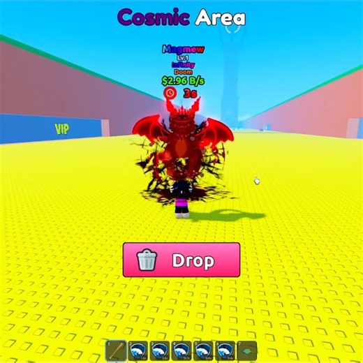 Gray Picks Up Infinity Magmew in Tsunami Brainrot #roblox