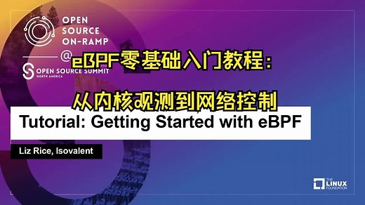 【双语视界】eBPF零基础入门教程：从内核观测到网络控制 (Liz Rice主讲)