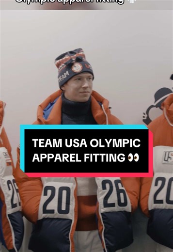 Team USA's Olympic Apparel Fitting for Milano Cortina 2026