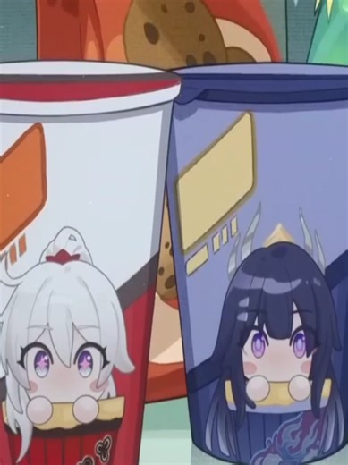 Kiana & Mei: Honkai Impact 3rd Cup Noodle Moments