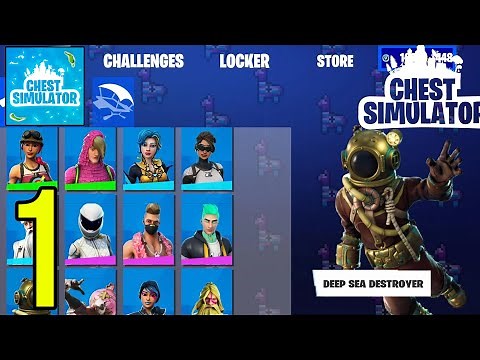 Chest Simulator for Fortnite - Gameplay Walkthrough Part 1 (iOS, Android)