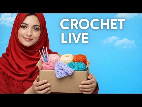 Crochet Live Tutorial | Easy Crochet for Beginners Step by Step