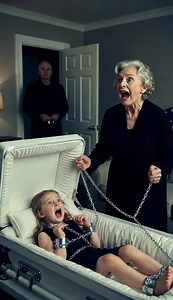 My 3-year-old granddaughter died from an illness… but the night before her funeral, I heard a voice from her coffin whisper, ‘Help me!’ When I opened it, I found her tied up in chains. As I started uncovering the horrifying truth… I realized it all began with a meeting. I refused to go along with it—but then they forced their way into Grandma’s house… "Olivia has passed away," my son Timothy told me, his voice strangely hollow. My world went dark. She was only three. My granddaughter, my sweet O