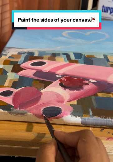 How to Paint the Edges of Your Canvas Effectively