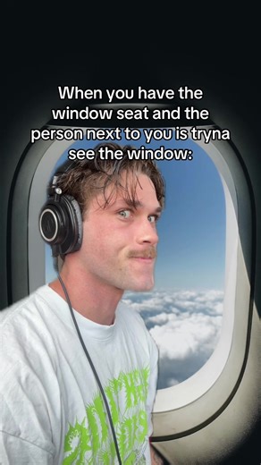 Ignoring Side Stares: Window Seat Etiquette