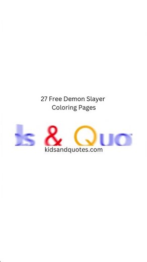 These 27 Demon Slayer Coloring Pages Made Screen Time… Disappear for a While | Free Printables