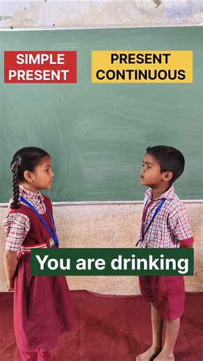 Simple grammar | Simple present - present continuous tense | Innovative Ideas #grammar #english