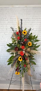 26K views · 673 reactions | Let's make a masculine standing spray | Flowers by the Bunch | Facebook