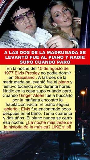 La Última Noche de Elvis en Graceland y el Piano que Nadie Escuchó Cerrarse