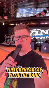 First time singing with this GREAT band. Looking forward to SHOWTIME😀👊👊 | The Flying Scotsman