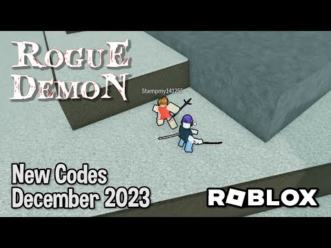 Roblox Rogue Demon New Codes December 2023