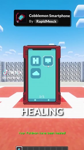 Awesome Cobblemon Add-On: Heal Anywhere!