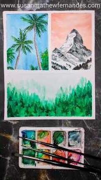 Watercolour Landscapes