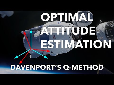 Attitude Determination, Davenport's q-Method for Optimal State Estimation | Theory & MATLAB Demo