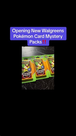 Walgreens’ new pokémon card mystery packs somehow got the pulls #pokémon #pokemoncards