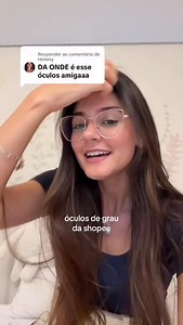 437K views · 4.1K reactions | meu óculos de grau da shopee COMPRE AQUI: https://s.shopee.com.br/BM5UgFor9 #oculos #shopee | Ceci Pedersoli | Facebook