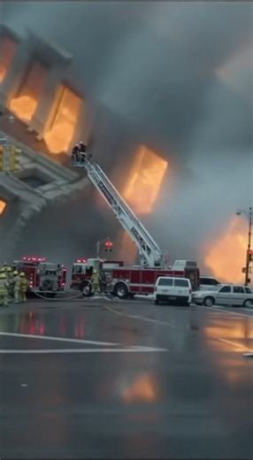 1.8K views | Massive Structural Failure Building Front Falls into the Street | Feel Alone | Facebook