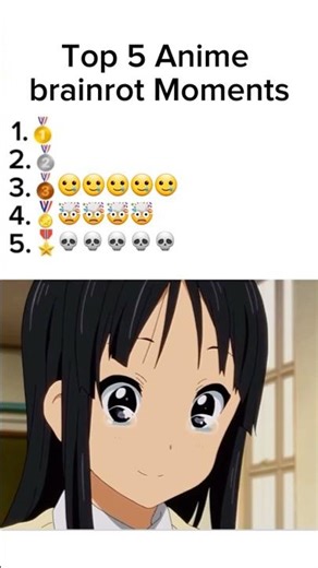 Top 5 Anime brainrot Moments #anime #animemoments