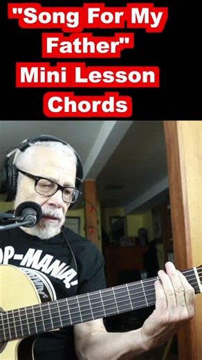 "Song For My Father" (Horace Silver) Chords Mini lesson with The Professor #shorts