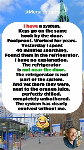 I have a system. #jokes #humor #anecdote