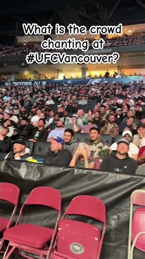 What is the crowd chanting at #UFCVancouver? 🇨🇦 Drew Dober VS Kyle Prepolec