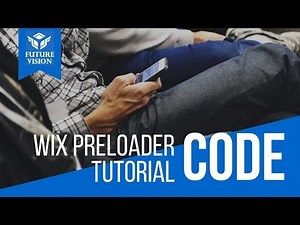 Create a Wix Preloader