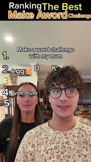 Ranking the Best make a word Challenge #ranked #shorts #fyp #explore #entertainment