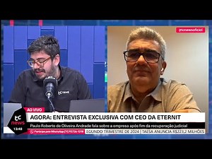 🔴 13/08/2024 - Sabatina Campos Neto Câmara, Inflação PPI EUA, Entrevista CEO Eternit