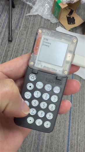 T Echo Lite Keyboard Update LoRa + GPS Ready! ‪@LILYGO‬