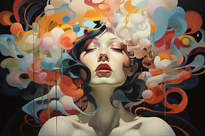 Abstract Midjourney prompts to take your creativity in new directions