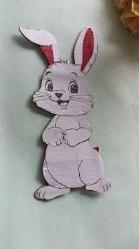 🐇 Stunning Rabbit Cardboard Craft ✨| DIY Organizer from Waste | Viral Craft Idea 2025 #shorts #diy