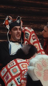 An iconic scene from Little Red Riding Hood, courtesy of McPhee Artists Kelsey Ronn as Little Red and Luke Noftall as the Big Bad Wolf. Shows run through Dec. 7 -- grab your tickets before they're snapped up! Visit CalgaryOpera.com. 🐺🍓🐺🍓 | Calgary Opera