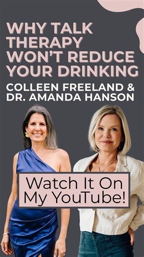 I was extremely therapized. I knew my triggers. I understood my patterns. I’d unpacked everything. And I still wanted to drink. Because awareness isn’t enough. Understanding the pattern doesn’t break the pattern. And talk therapy, as valuable as it is, doesn’t change how you feel in your body. Today’s episode with Dr. Amanda Hanson dives into what actually creates change: nervous system regulation, feeling your feelings, and stopping self-abandonment. If you’ve done the therapy, read the books, 