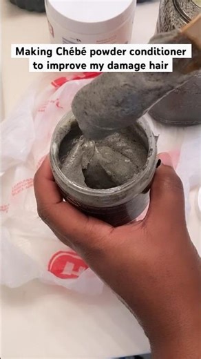 DIY Chebe Powder Conditioner for Healthy Long Hair | 4C