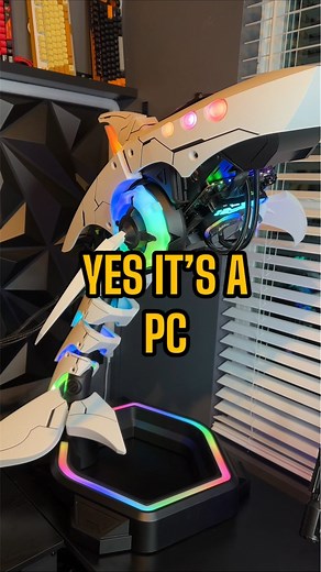 Yes it’s expensive, yes it’s a shark pc, no it can’t swim @coolermastergaming @coolermaster @intel #theultimatenerd #gamingsetup #gamingroom #gamer #coolermaster #sharkx #intel | Dinocornel