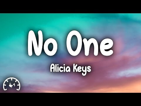 Alicia Keys - No One (Lyrics)