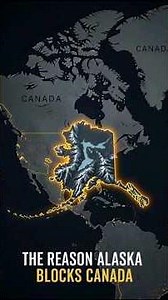 The Strange Border That Gave the U.S. Control of Alaska’s Coast #geography #geographyfacts #facts