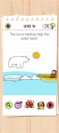 Brain Test Level 70 | ਸਭ ਤੋਂ Tricky Puzzle | gamerzprincess Gameplay