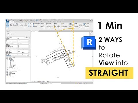 Revit | Rotate View Orientation to Straight for Orthogonal Snapping