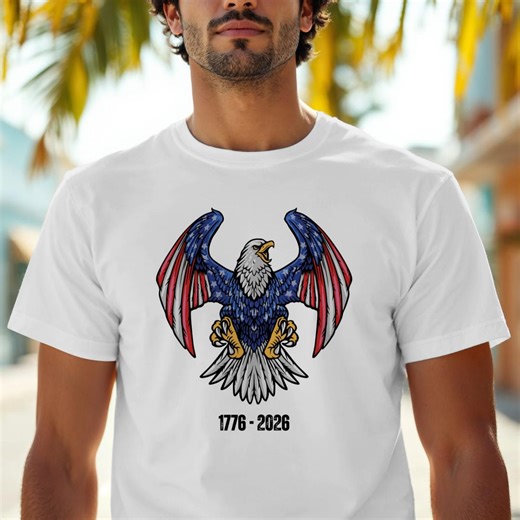 Retro America 250 Shirt, Vintage USA 250th Anniversary Eagle Tee - Etsy