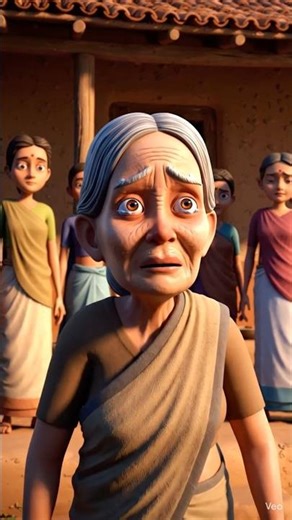 "माँ-बाप तारे बन गए… ये कहानी आपको रुला देगी 😭#कार्टून