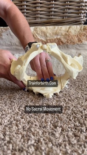 8.5K views · 73 reactions | Sacrum needs to be able to move during...