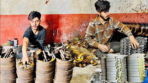 How Car Brake Shoes and Brake Linings Are Manufactured