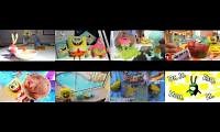 Mix of 8 videos from youtube : Everything is FCCD SpongeBob Plush (with AquaticNeptune and full video spgbob with DR. JR.)