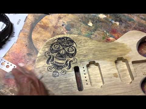 How To Inlay A Design Into A Guitar Body